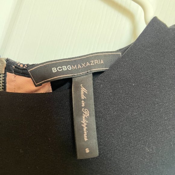 BCBGMaxAzria Leona Black Lace Dress Size Small - Picture 7 of 10